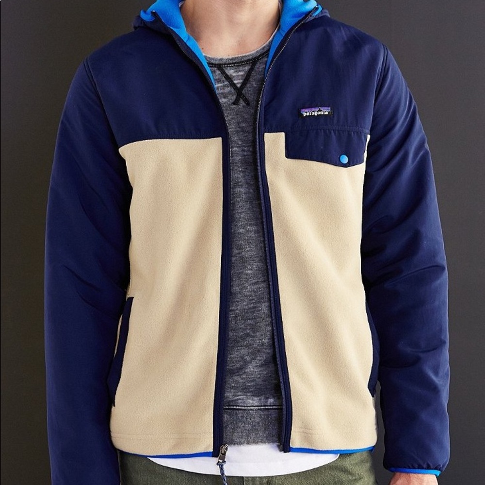 Patagonia synchilla zip up hoodie jacket